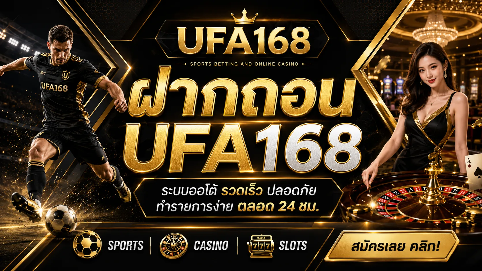 ฝากถอนufa168