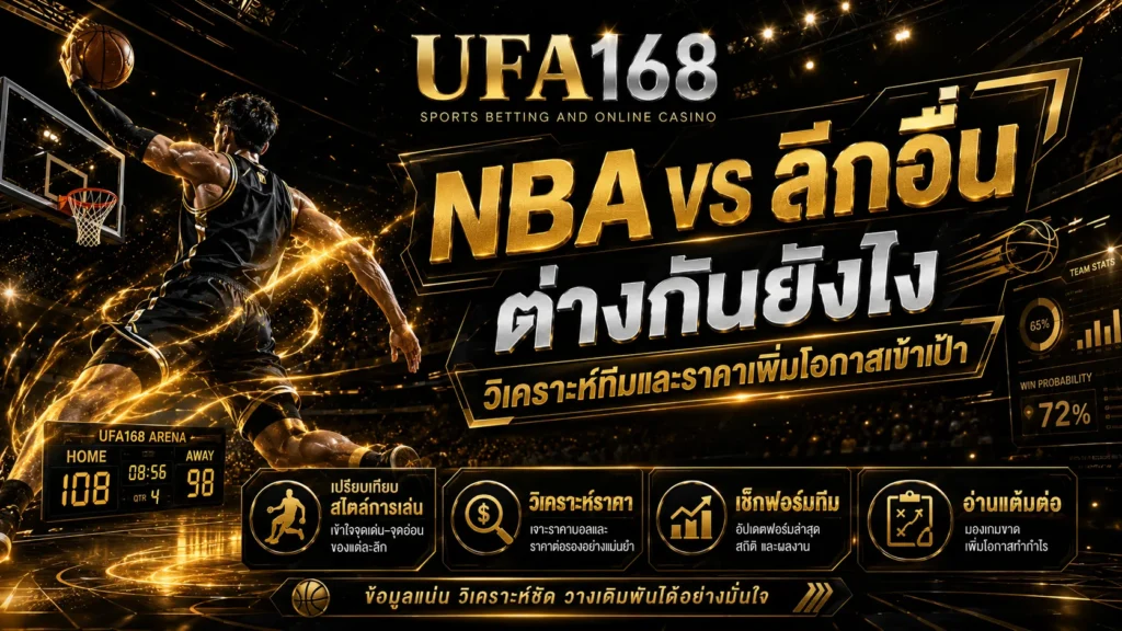 NBA vs ลีกอื่น UFA168