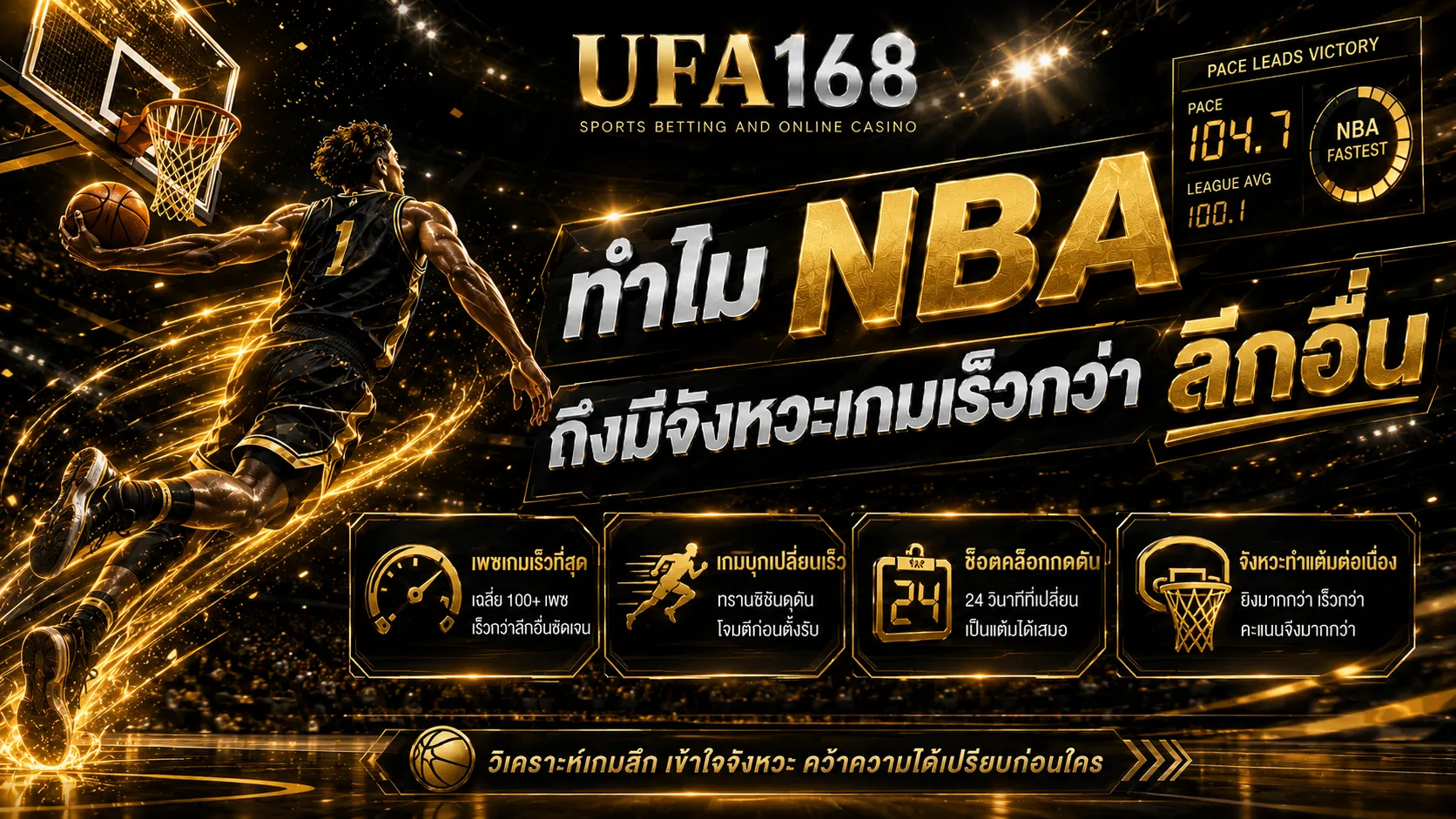 NBA vs ลีกอื่น UFA168