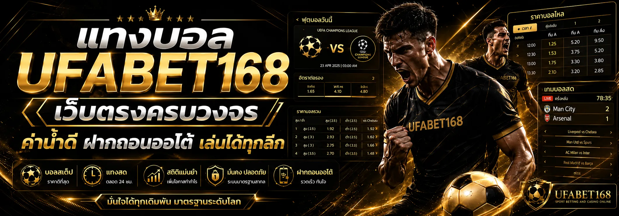 เว็บแทงบอล UFA168
