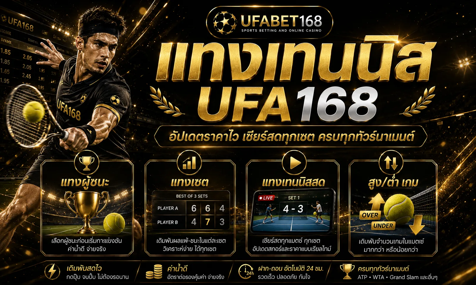 แทงเทนนิส UFABET168