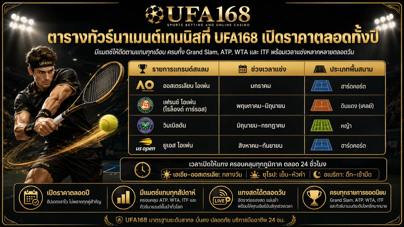 เดิมพันเทนนิสออนไลน์
