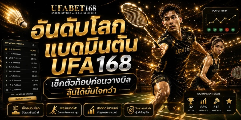 อันดับโลกแบดมินตัน