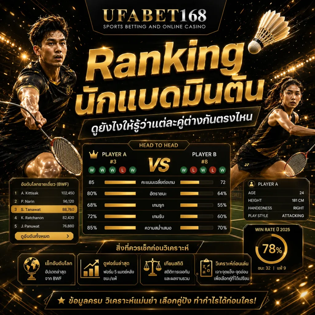 อันดับโลกแบดมินตัน
