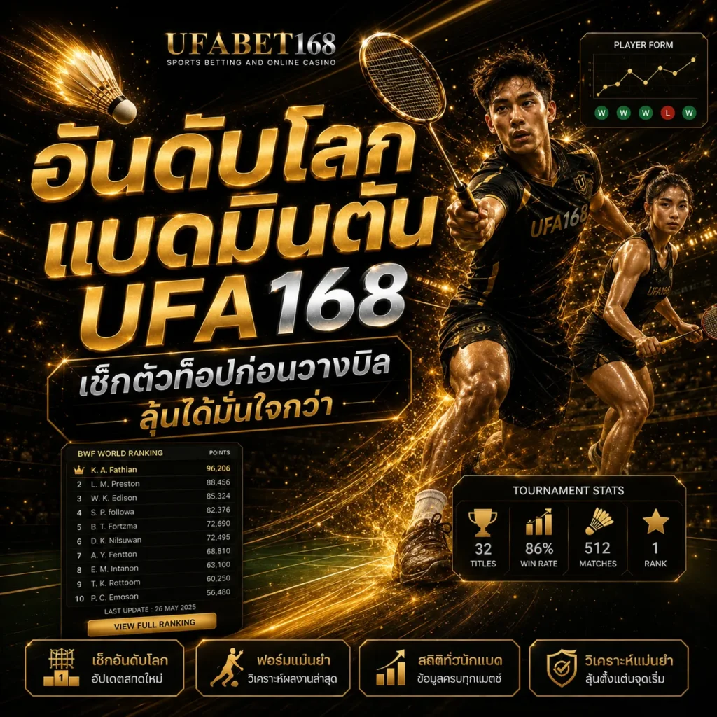อันดับโลกแบดมินตัน