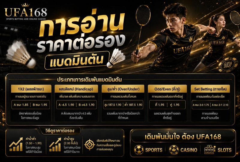 การอ่านราคาต่อรองแบดมินตัน