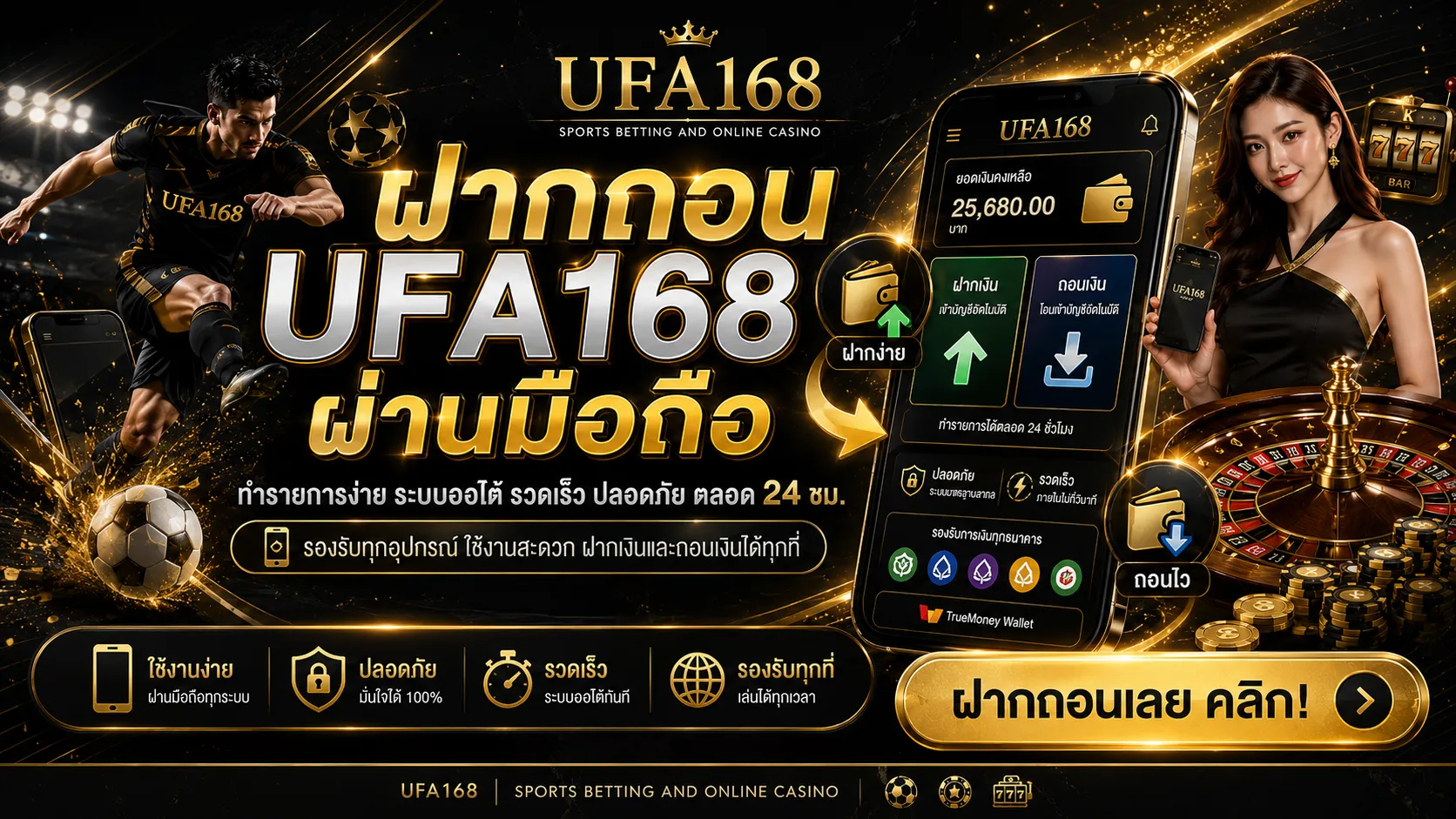 ufa168ฝากถอน